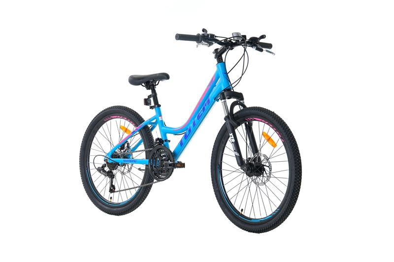 BICICLETA TOTEM MTB ARO 24 MODELO SITARA CELESTE - 2