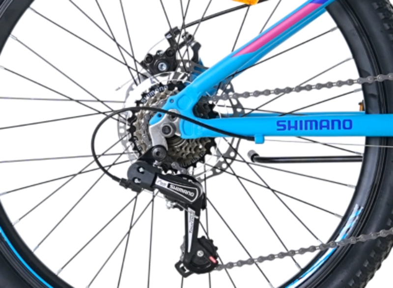 BICICLETA TOTEM MTB ARO 24 MODELO SITARA CELESTE - 4