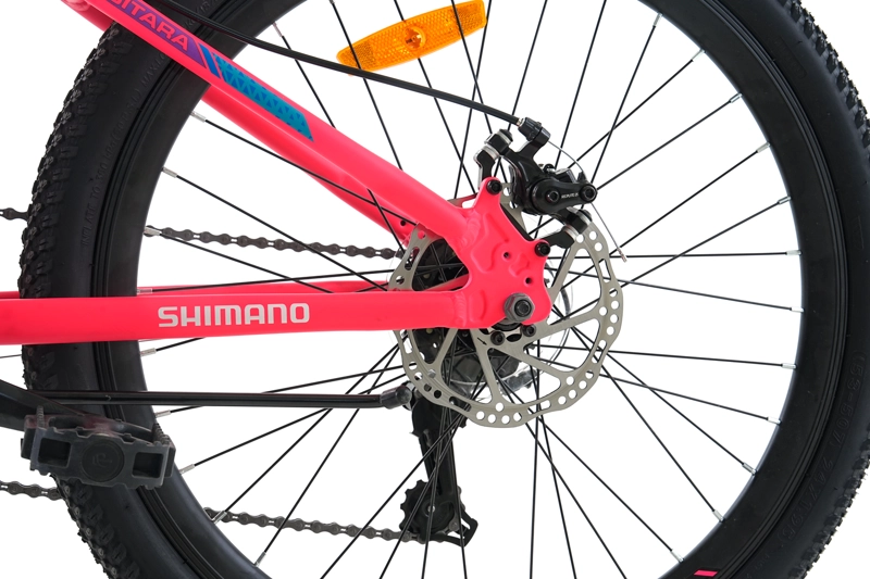 BICICLETA TOTEM MTB ARO 24 MODELO SITARA FUCSIA - 4