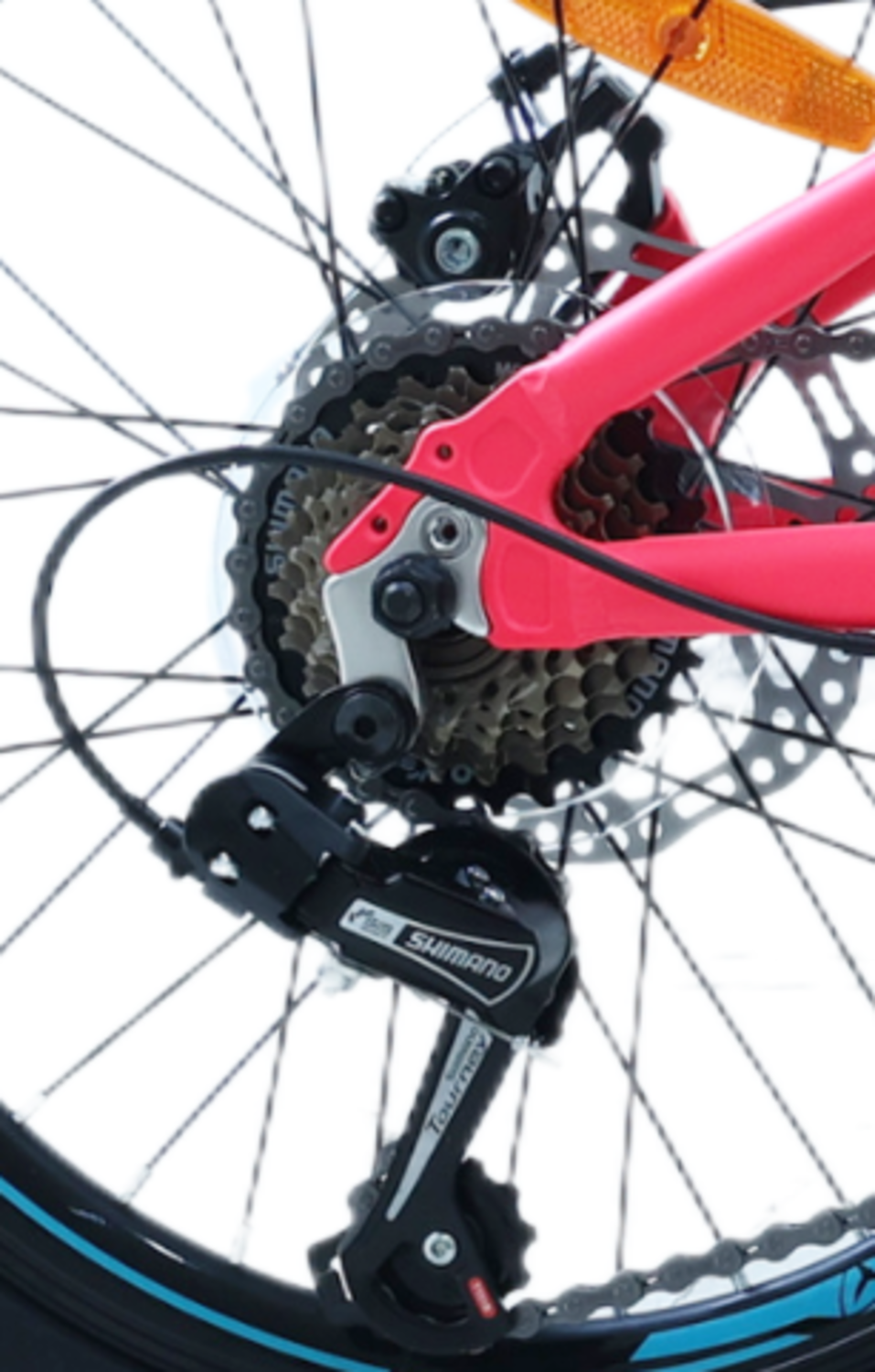 BICICLETA TOTEM MTB ARO 20 MODELO ELISE FUCSIA - 5