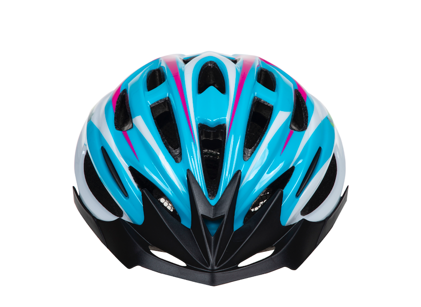 CASCO DE BICICLETA MTB SPINELLO HB25 TALLA L-X AZUL BLANCO - 3