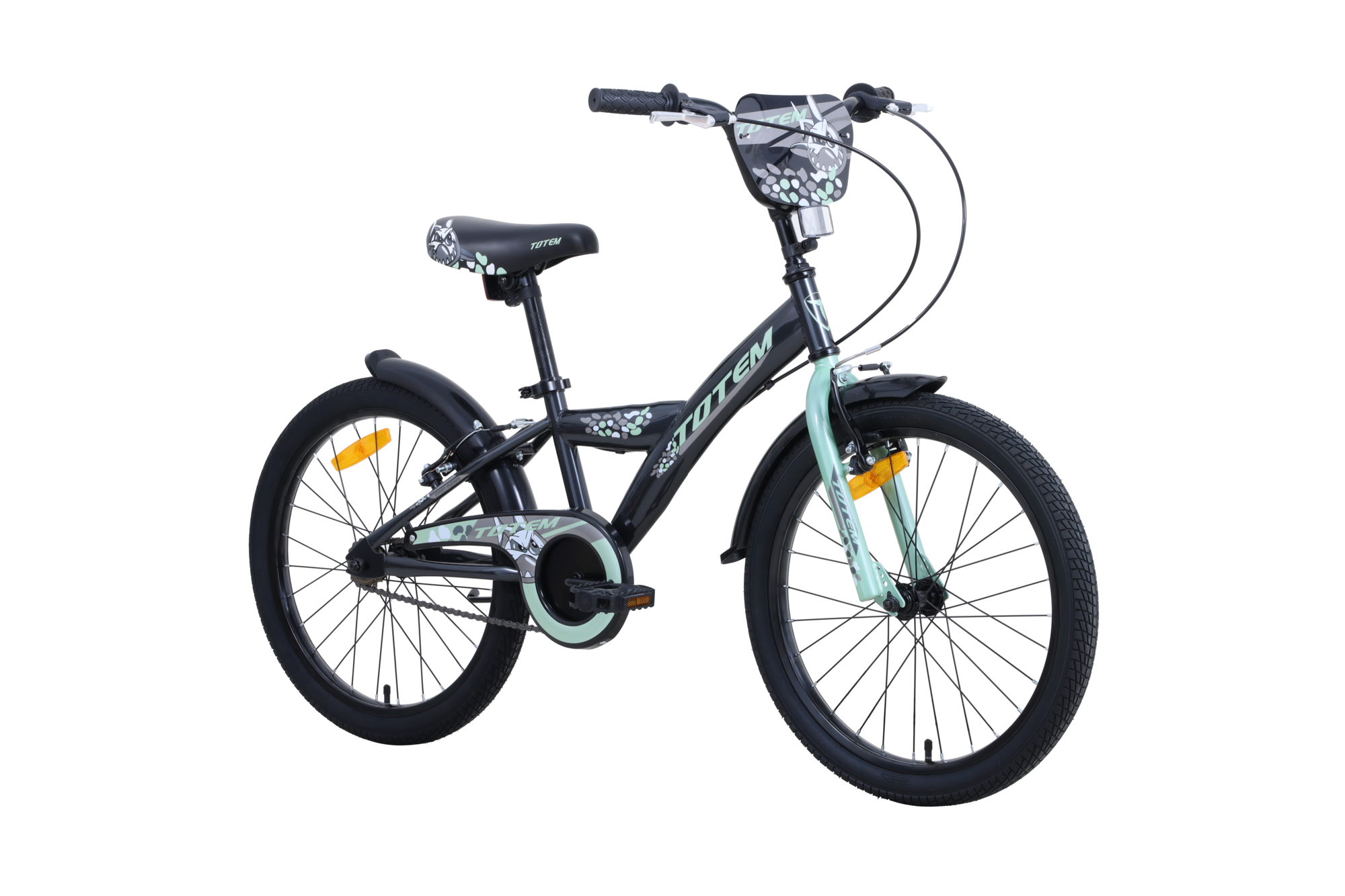 BICICLETA TOTEM INFANTIL ARO 20 ST MACHINE GRIS - 2