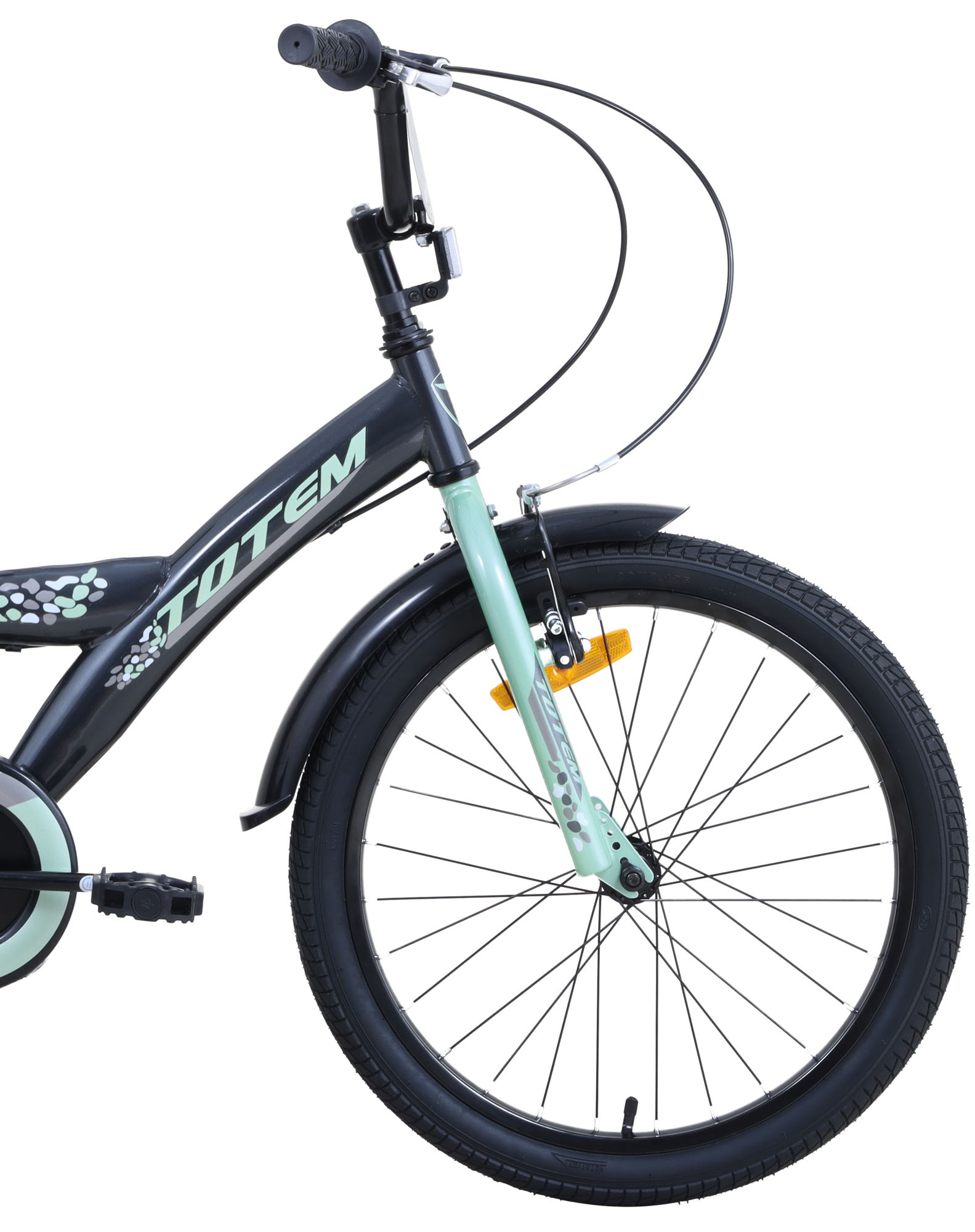 BICICLETA TOTEM INFANTIL ARO 20 ST MACHINE GRIS - 5