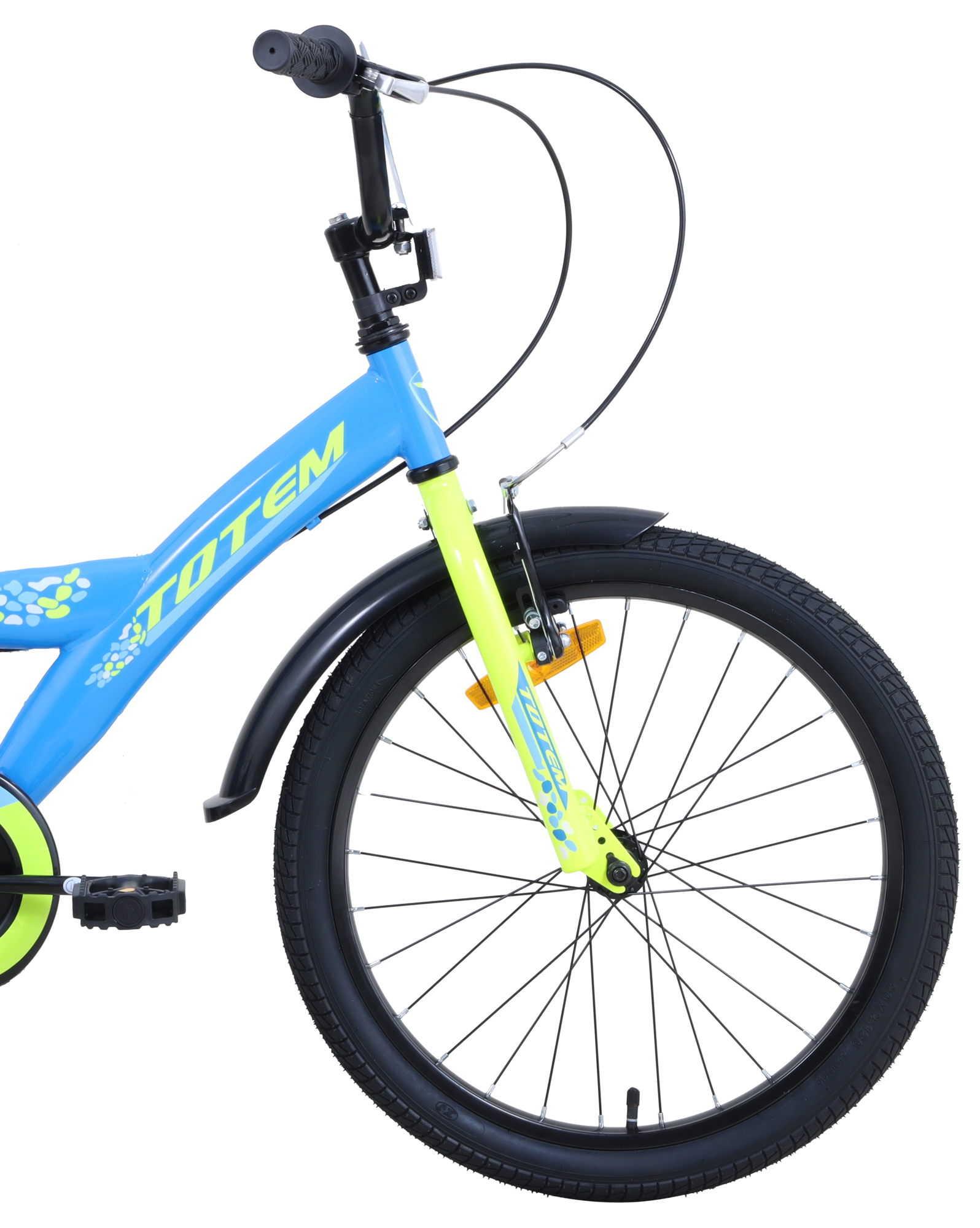 BICICLETA TOTEM INFANTIL ARO 20 ST MACHINE AZUL - 5