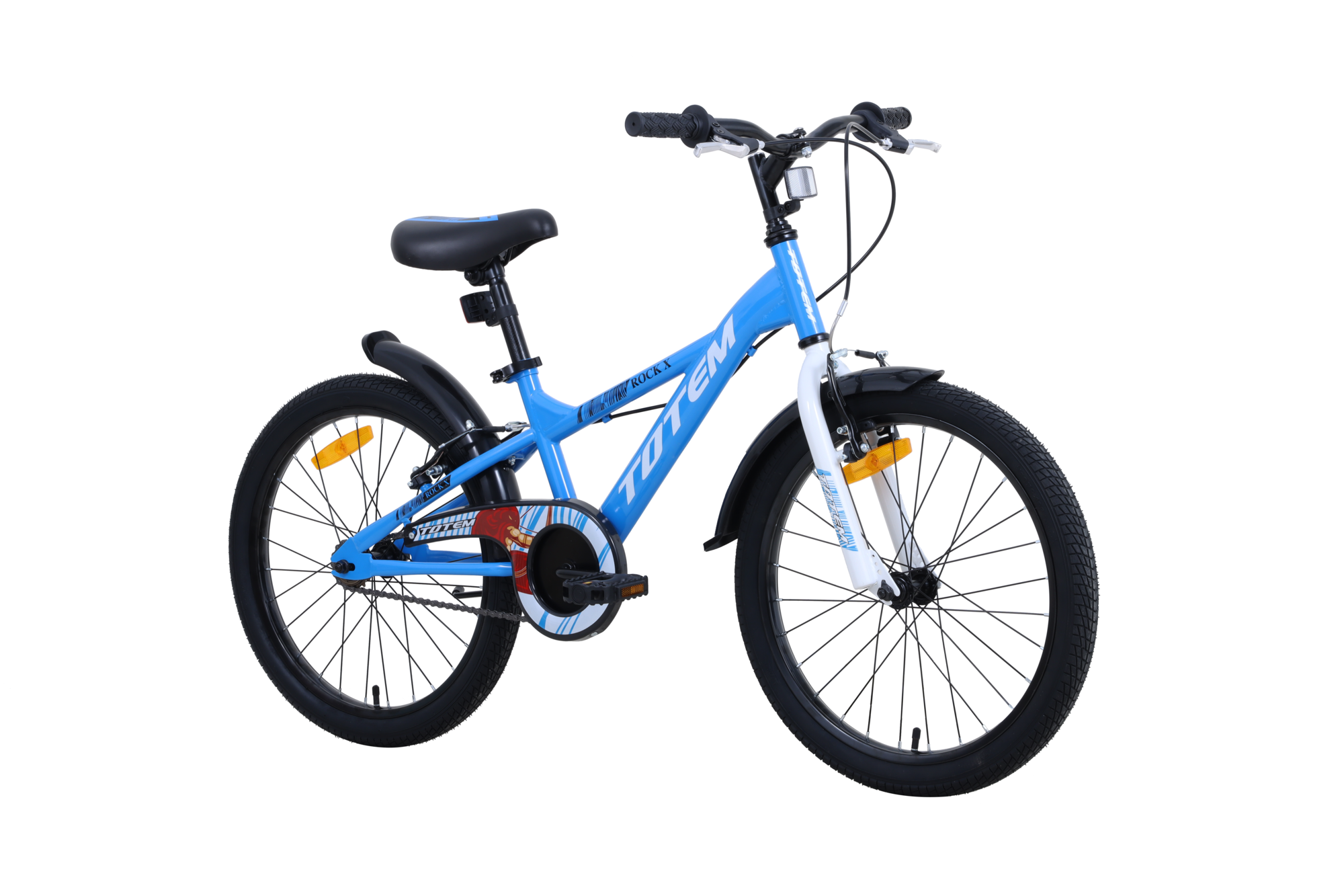 BICICLETA TOTEM INFANTIL ARO 20 ROCK-X AZUL - 2