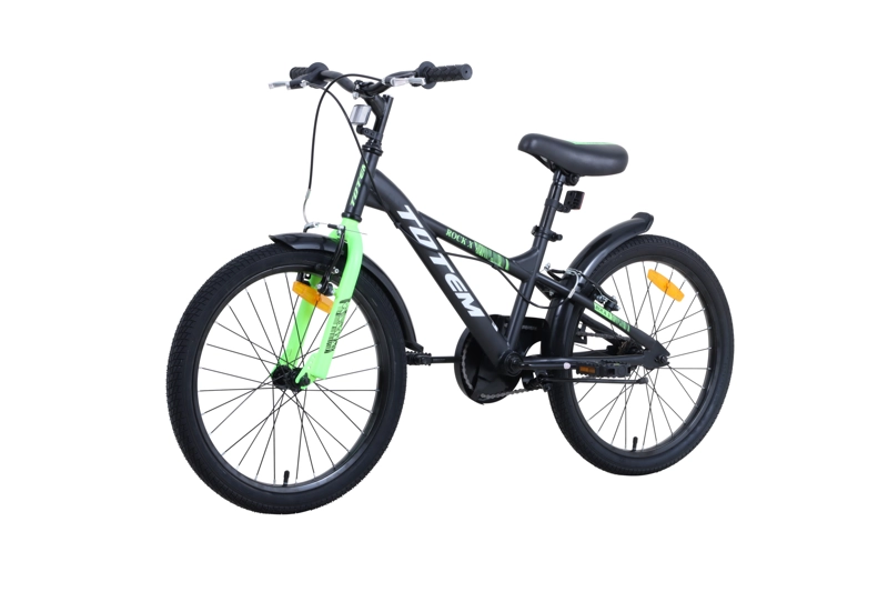 BICICLETA TOTEM INFANTIL ARO 20 ROCK-X NEGRO - 6