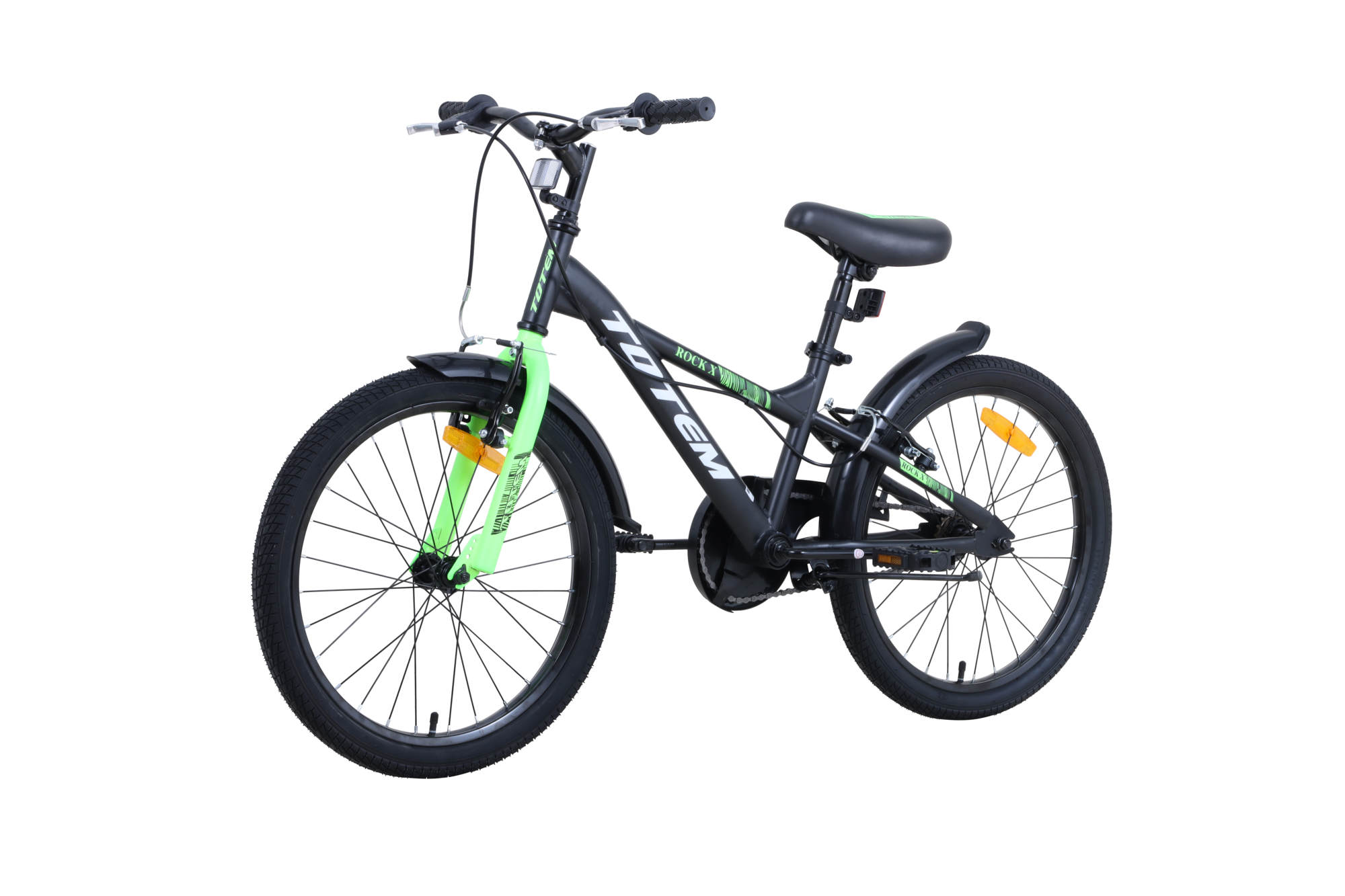 BICICLETA TOTEM INFANTIL ARO 20 ROCK-X NEGRO - 6