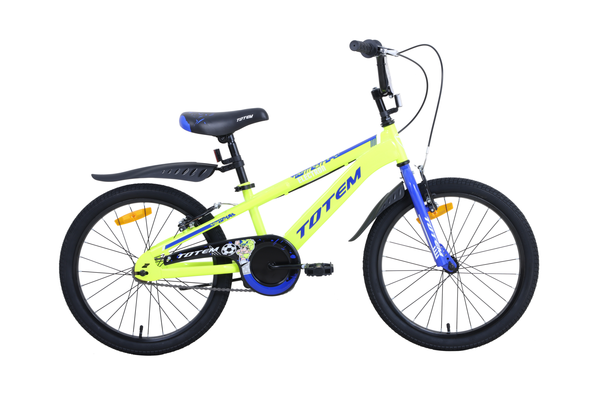 BICICLETA TOTEM INFANTIL ARO 20 ELECTRON AMARILLO - 1