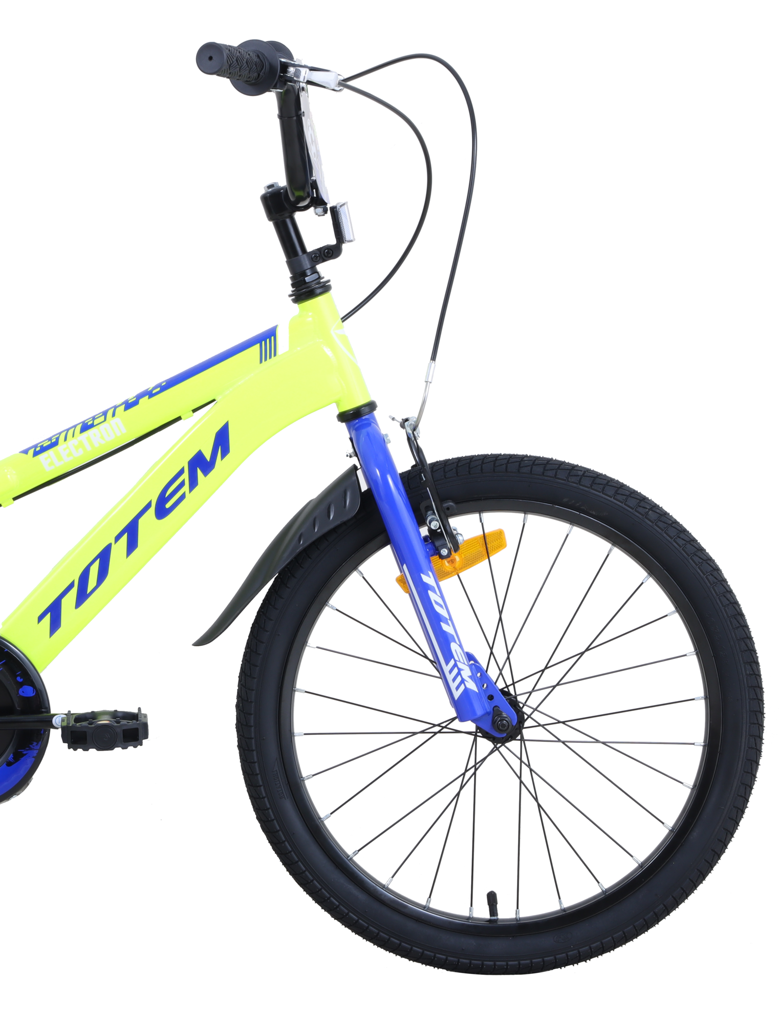 BICICLETA TOTEM INFANTIL ARO 20 ELECTRON AMARILLO - 5