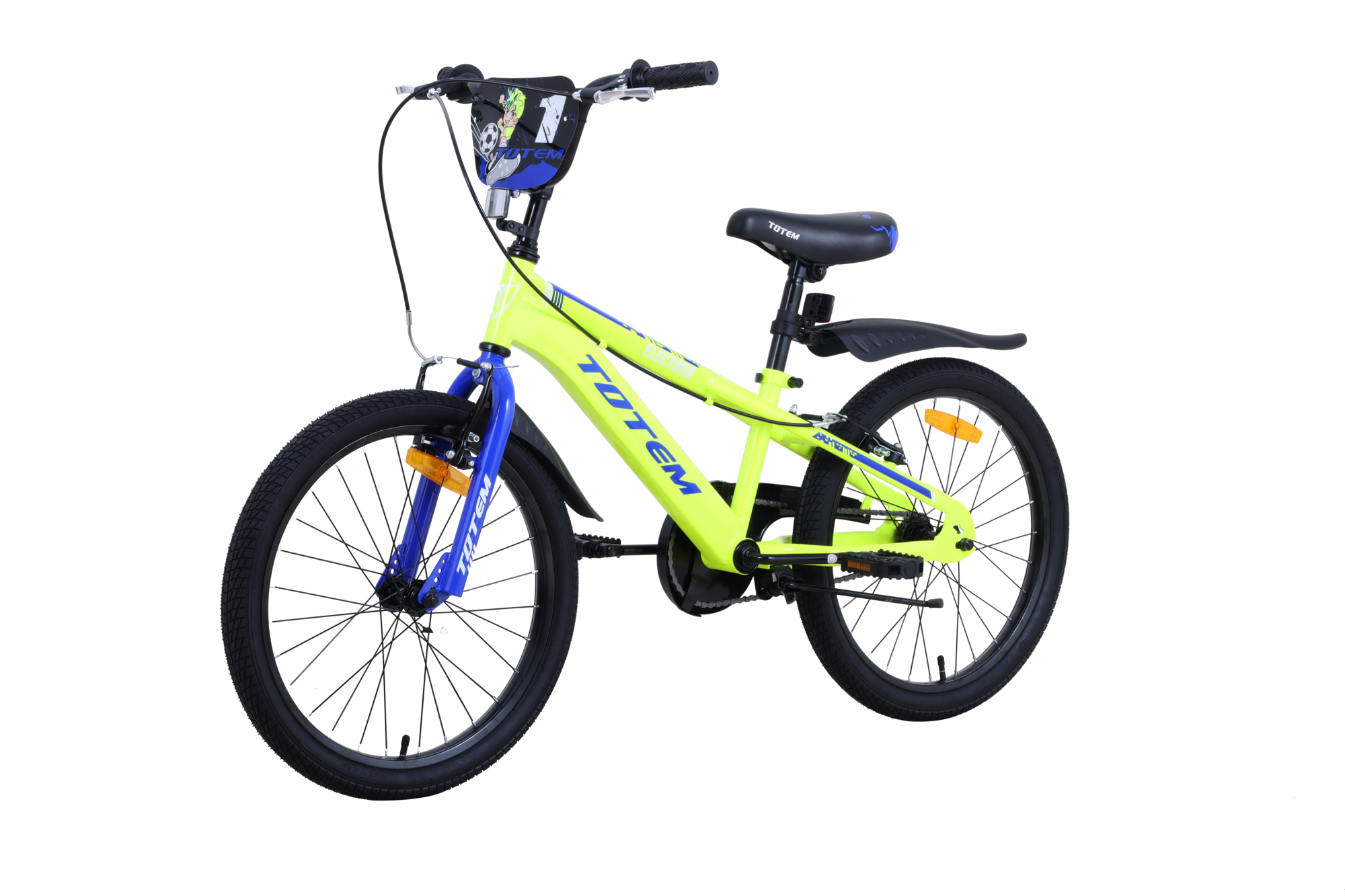 BICICLETA TOTEM INFANTIL ARO 20 ELECTRON AMARILLO - 6