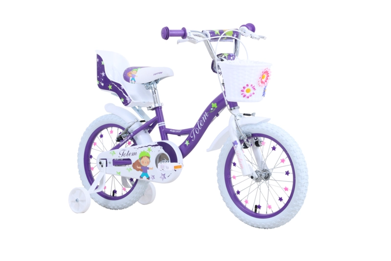 BICICLETA TOTEM INFANTIL ARO 16 MISS LILLY VIOLETA - 6