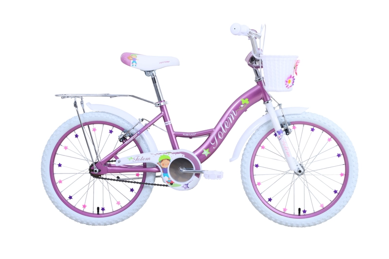 BICICLETA TOTEM INFANTIL ARO 20 MISS LILLY ROSA - 1