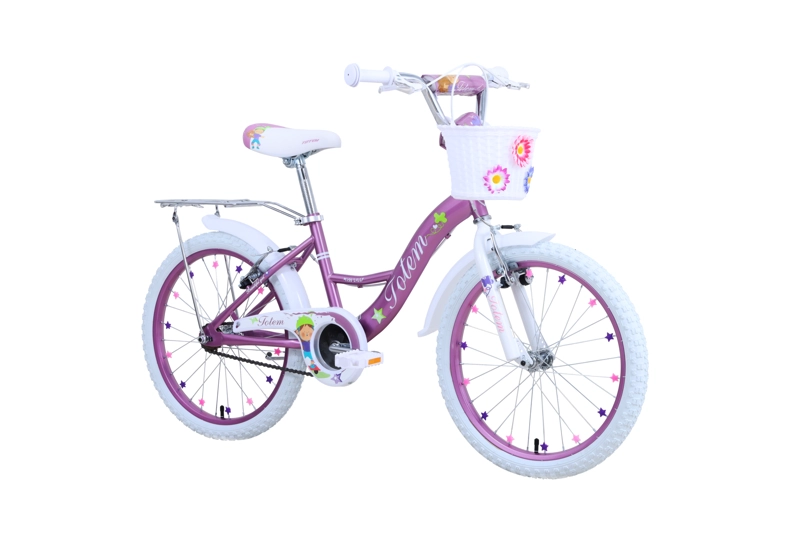BICICLETA TOTEM INFANTIL ARO 20 MISS LILLY ROSA - 6