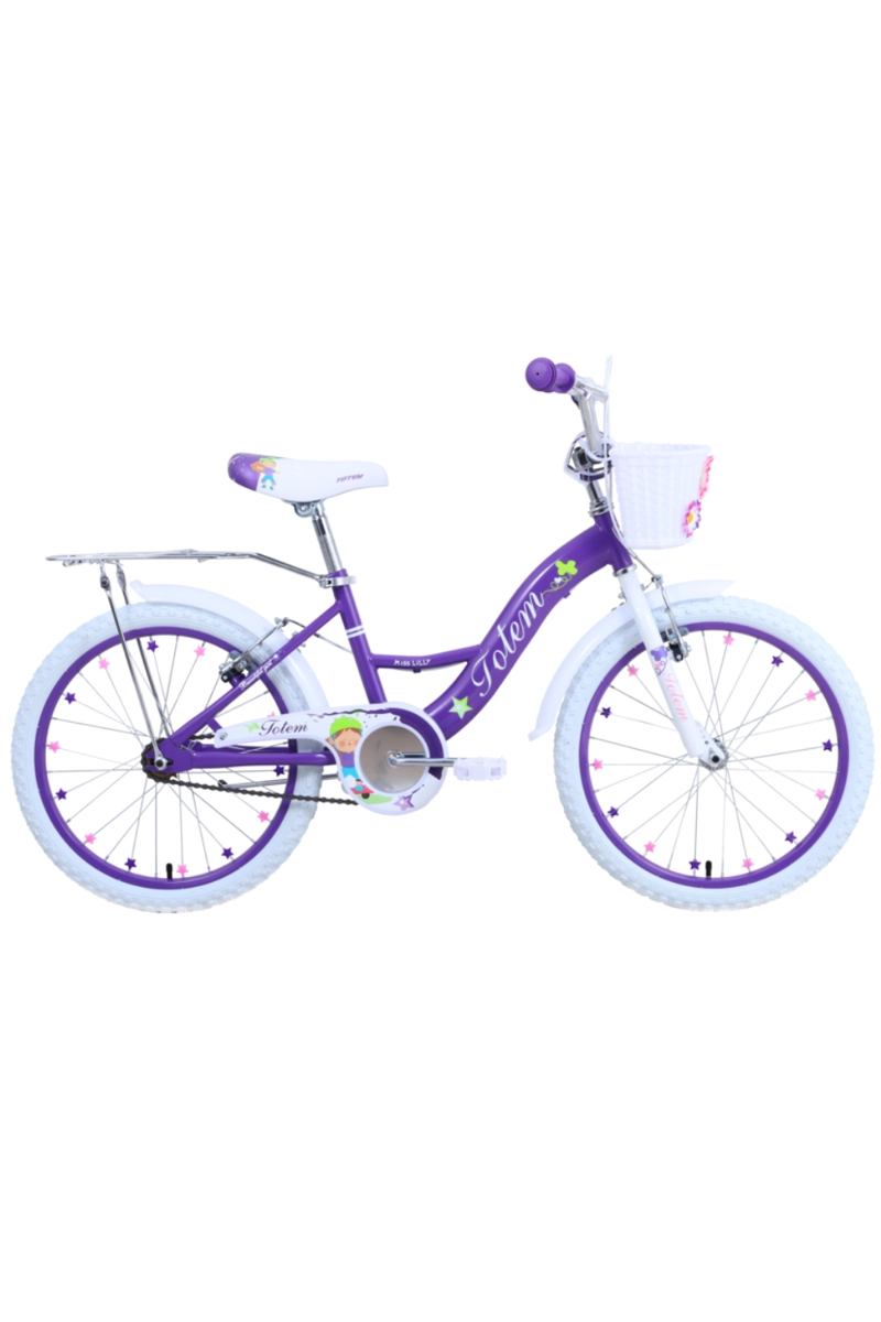 BICICLETA TOTEM INFANTIL ARO 20 MISS LILLY VIOLETA - 1