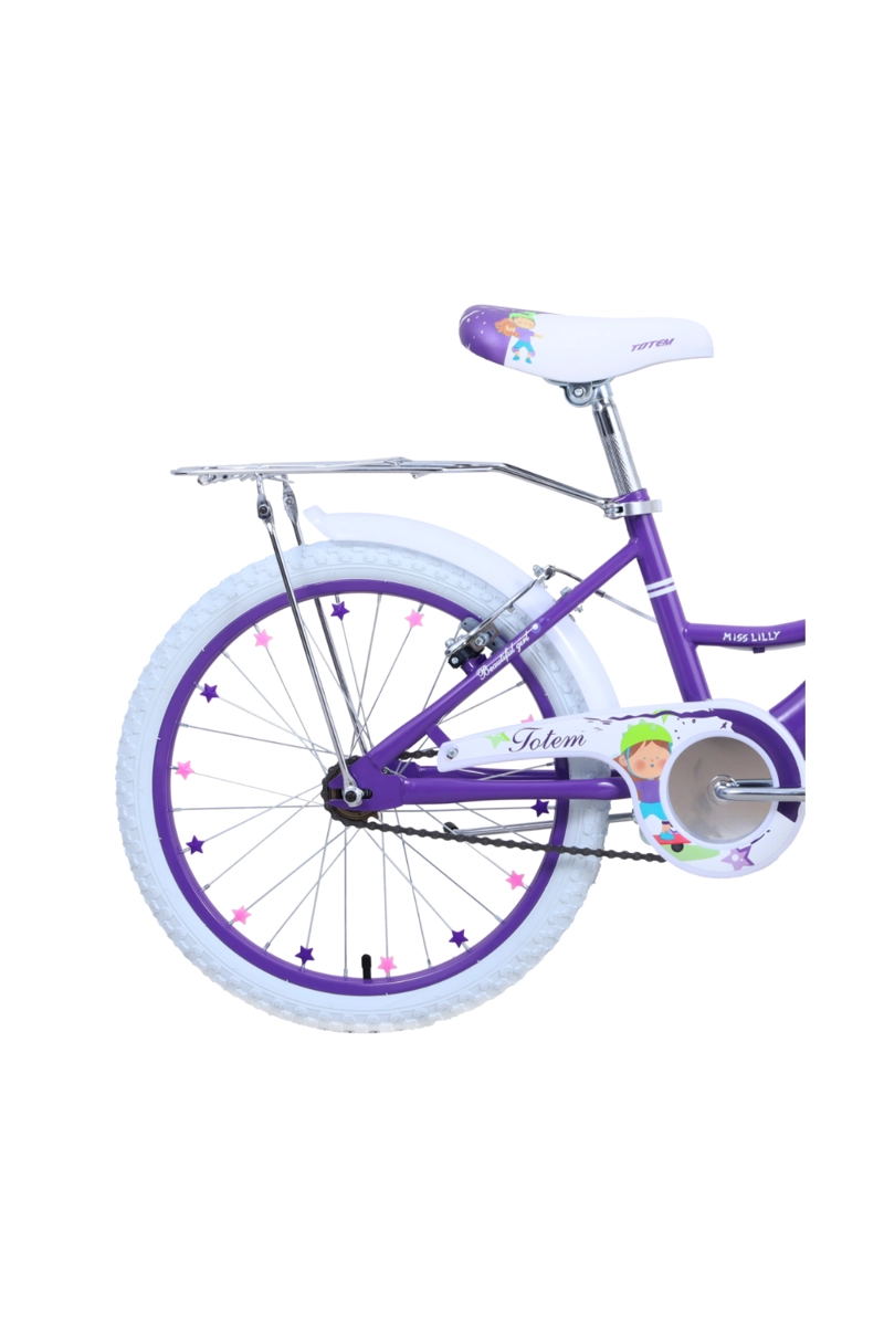 BICICLETA TOTEM INFANTIL ARO 20 MISS LILLY VIOLETA - 3