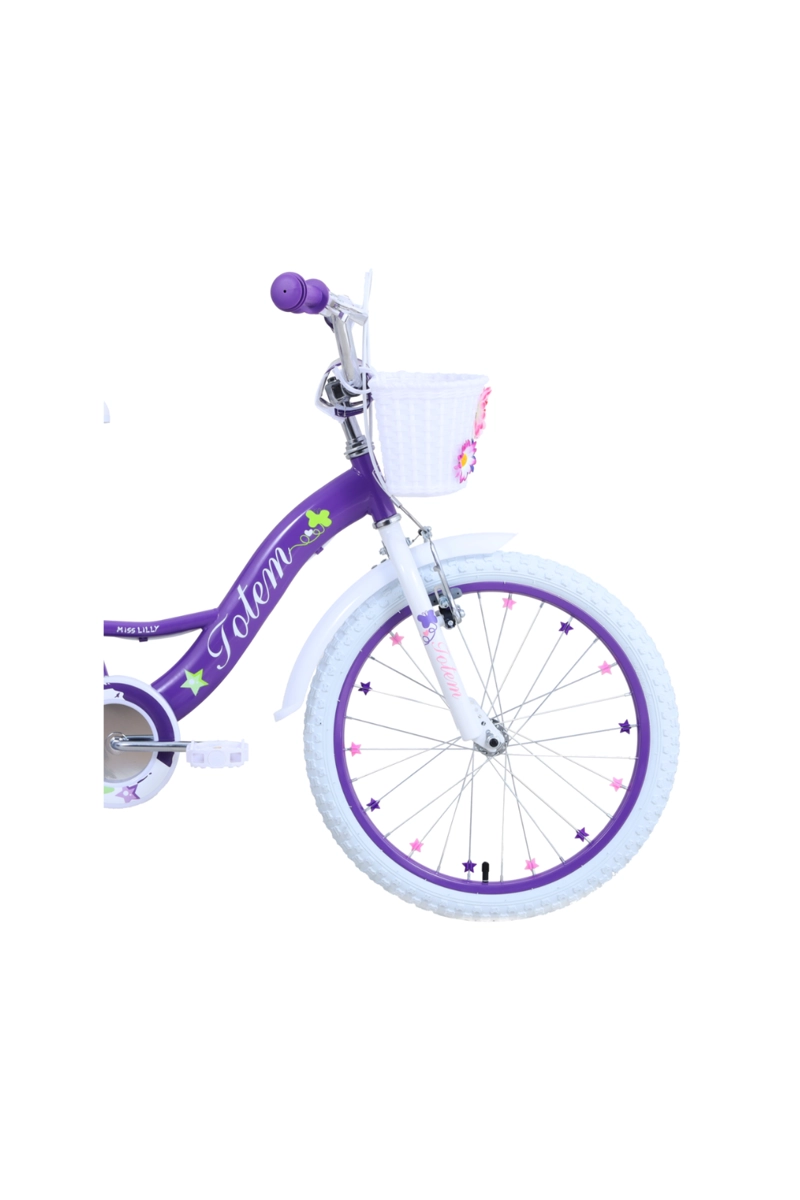 BICICLETA TOTEM INFANTIL ARO 20 MISS LILLY VIOLETA - 4