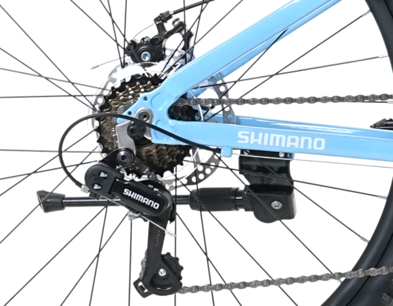 BICICLETA TOTEM MTB ARO 26 MODELO Y650 AZUL VERDE - 4