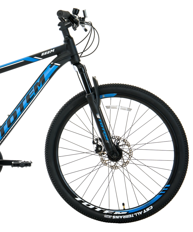 BICICLETA TOTEM MTB ARO 26 MODELO Y660M NEGRO AZUL - 4