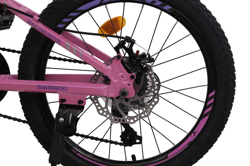 BICICLETA TOTEM MTB ARO 20 MODELO SAILING ROSADO - 3