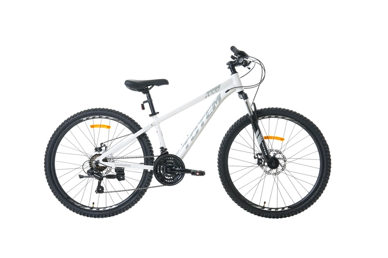 BICICLETA TOTEM MTB ARO 26 MODELO Y650 BLANCO GRIS - 1