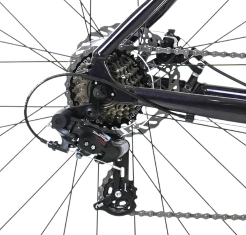 BICICLETA GRAVEL TOTEM 700*50 GRAVEL-X COLOR MORADO - 4