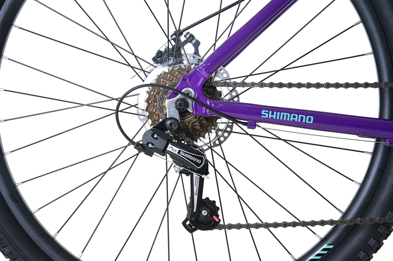 BICICLETA TOTEM MTB ARO 27.5*17 SKYBLUE COLOR MORADO - 4