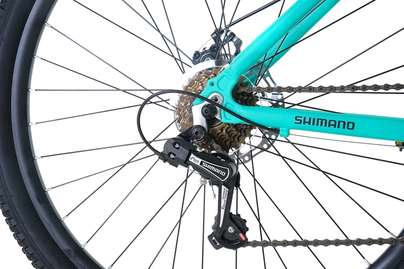 BICICLETA TOTEM MTB ARO 27.5*17 SKYBLUE COLOR TURQUESA - 4