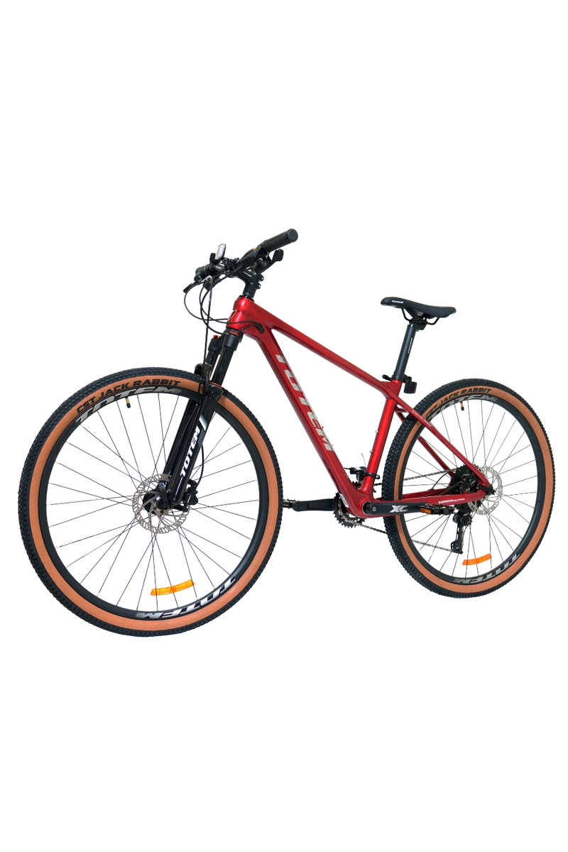 BICICLETA TOTEM MTB CARBONO PEGASUS ARO 29X16 ROJO - 2