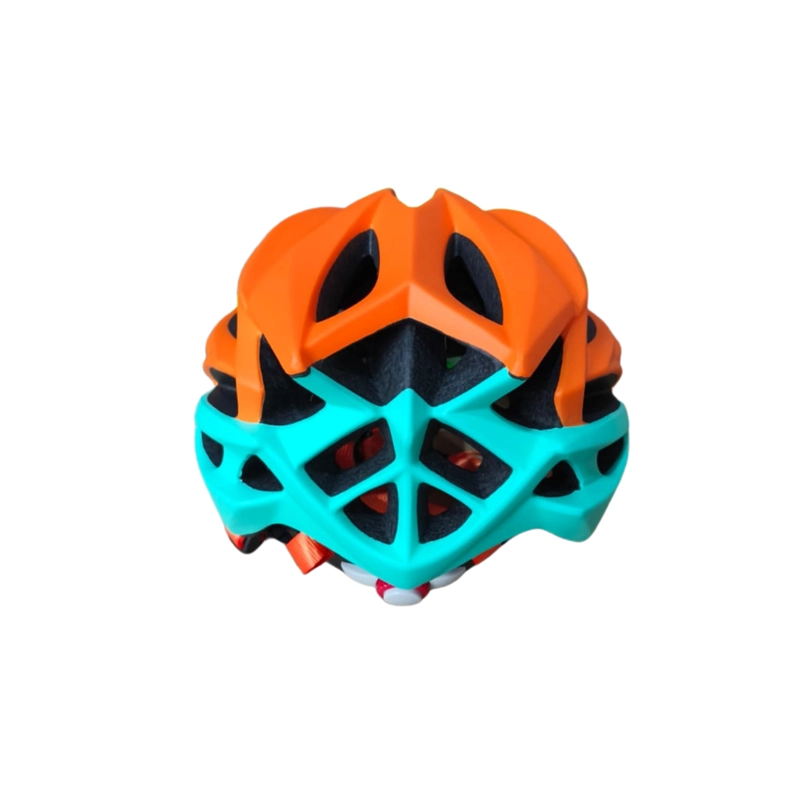 CASCO DE BICICLETA MTB SPINELLO HB31 TALLA L-XL NARANJO - 3