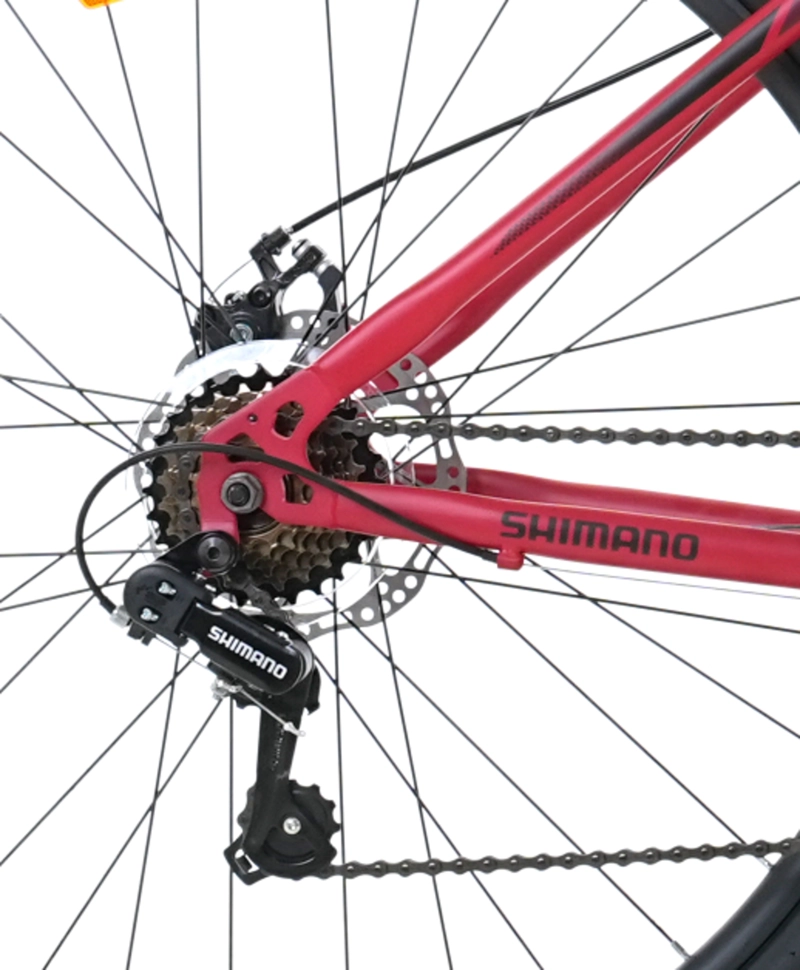BICICLETA TOTEM MTB TITAN 1 ARO 29 TALLA 19 COLOR ROJO - 4