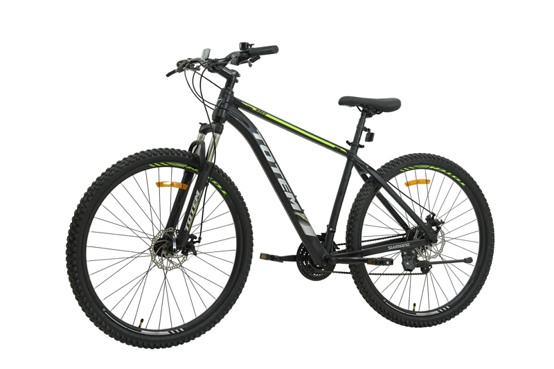 BICICLETA TOTEM MTB W860 ARO 29 TALLA 19 NEGRO VERDE - 5