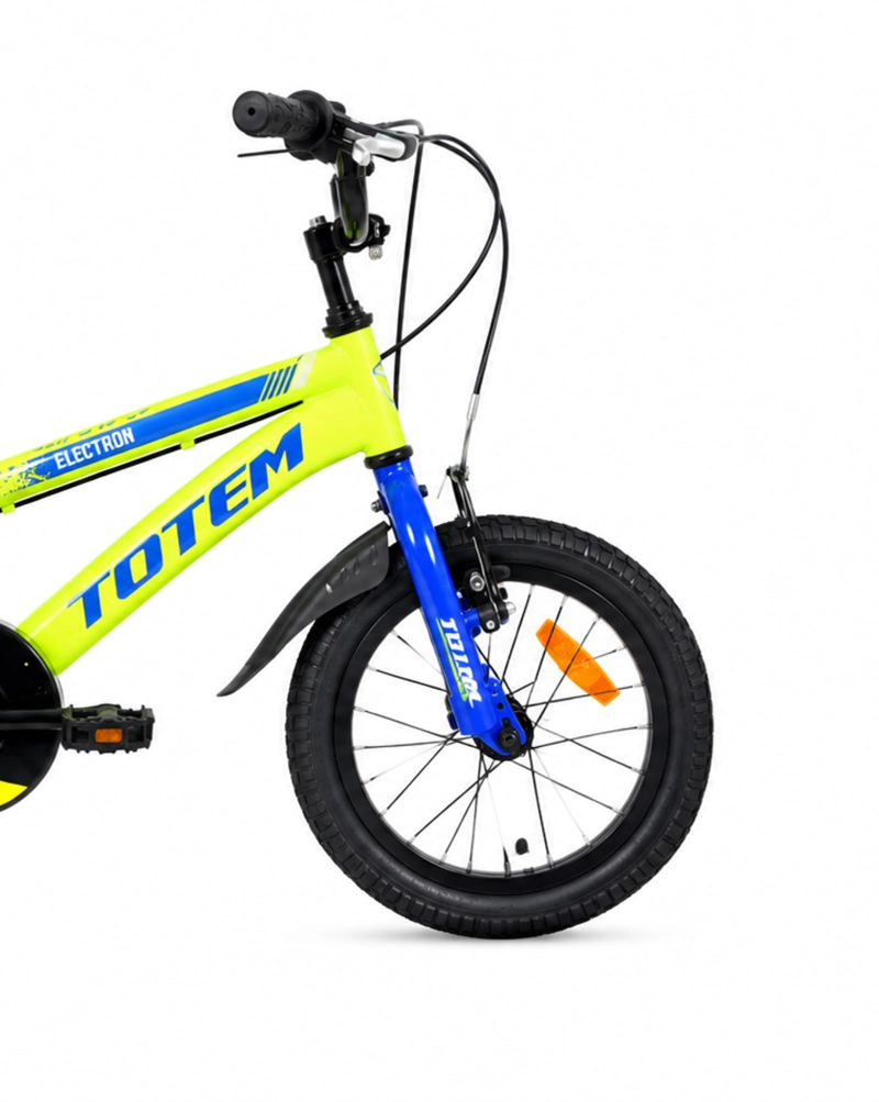 BICICLETA TOTEM INFANTIL  ARO 16 ELECTRON COLOR AMARILLO - 3