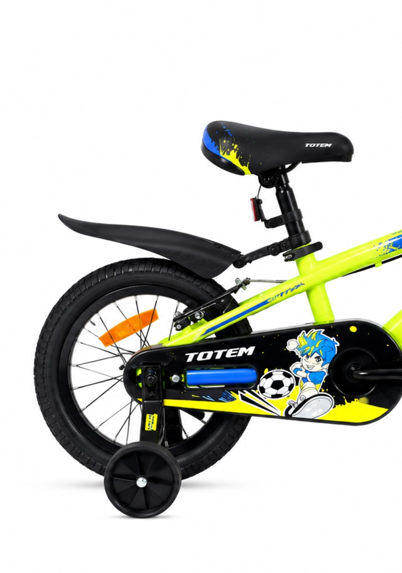 BICICLETA TOTEM INFANTIL  ARO 16 ELECTRON COLOR AMARILLO - 4