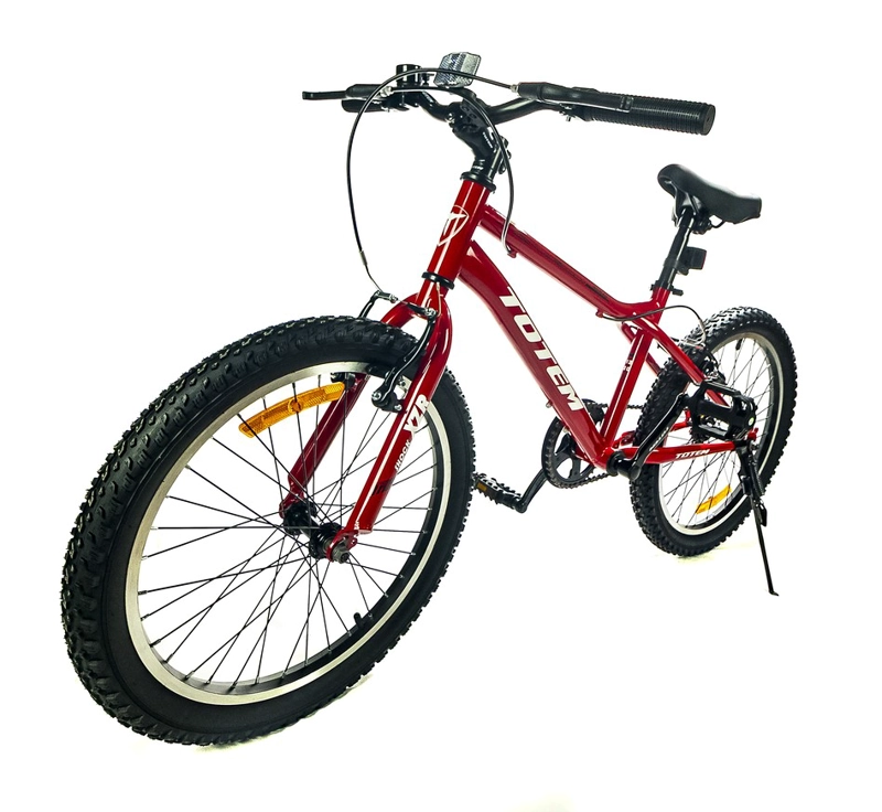 BICICLETA TOTEM MTB ARO 20 NOMAD COLOR ROJO - 8