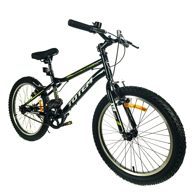 BICICLETA TOTEM MTB ARO 20 NOMAD COLOR NEGRO - 2