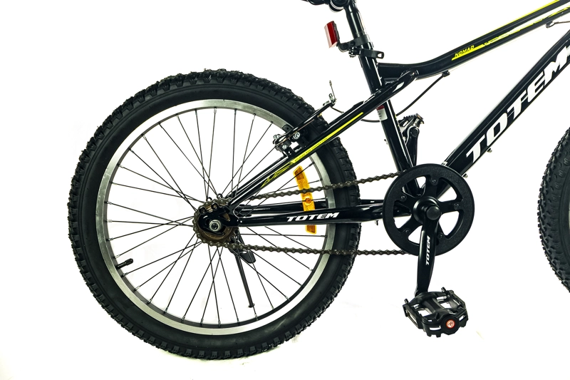 BICICLETA TOTEM MTB ARO 20 NOMAD COLOR NEGRO - 3
