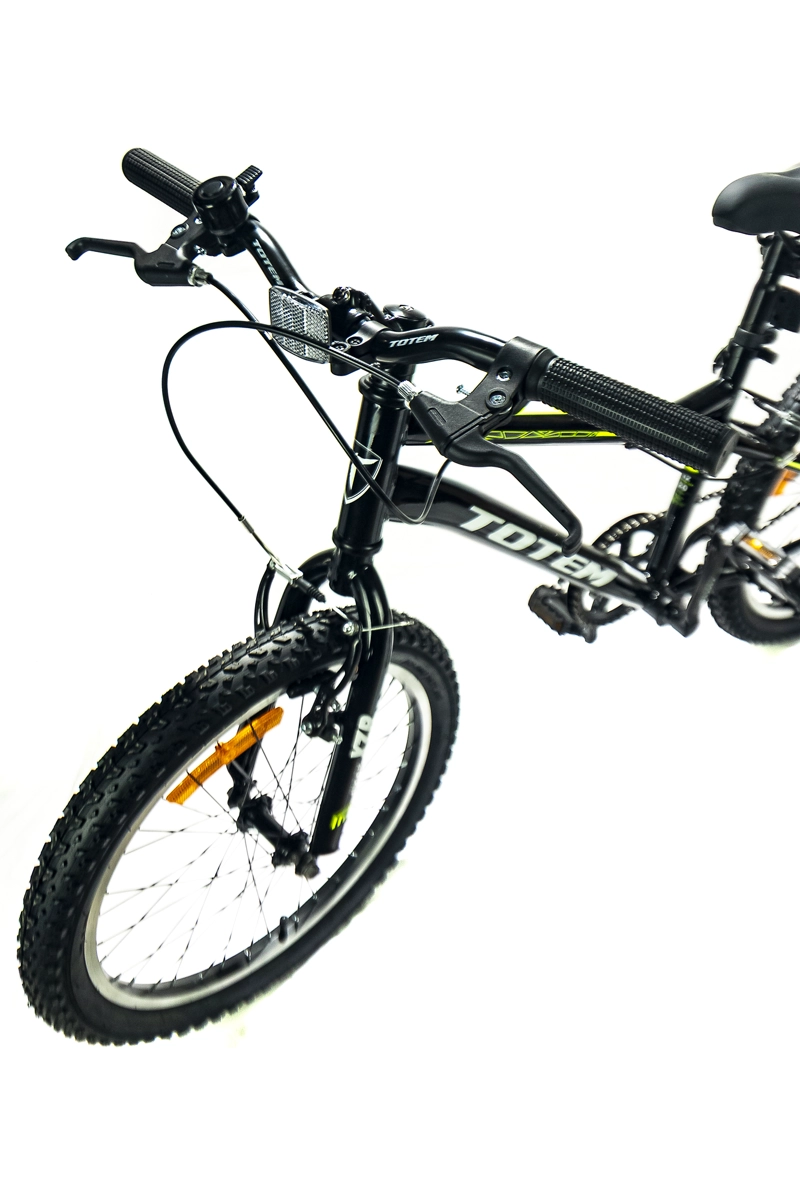 BICICLETA TOTEM MTB ARO 20 NOMAD COLOR NEGRO - 5