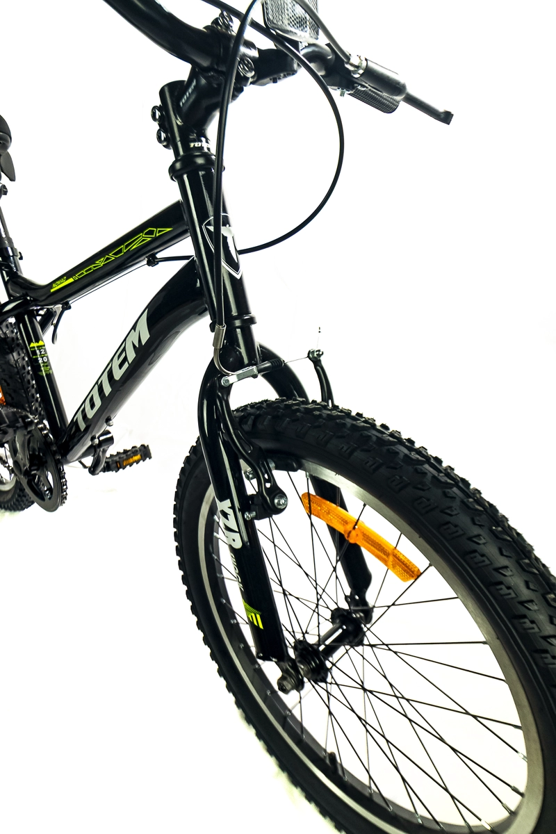 BICICLETA TOTEM MTB ARO 20 NOMAD COLOR NEGRO - 8
