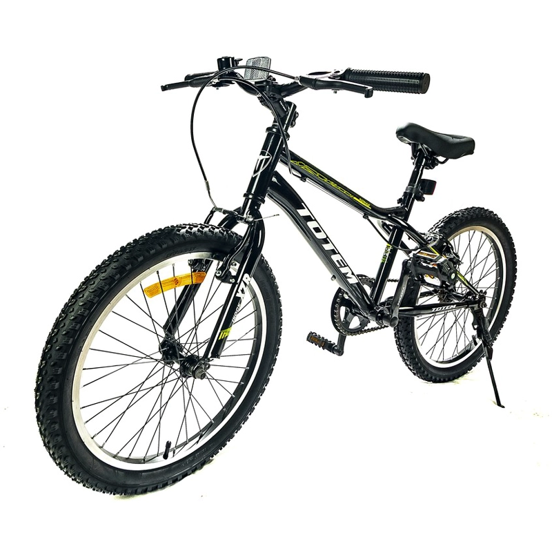 BICICLETA TOTEM MTB ARO 20 NOMAD COLOR NEGRO - 9