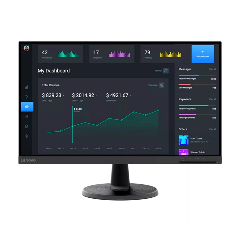 MONITOR LENOVO THINKVISION C24-40 23.8' FHD LED - 1