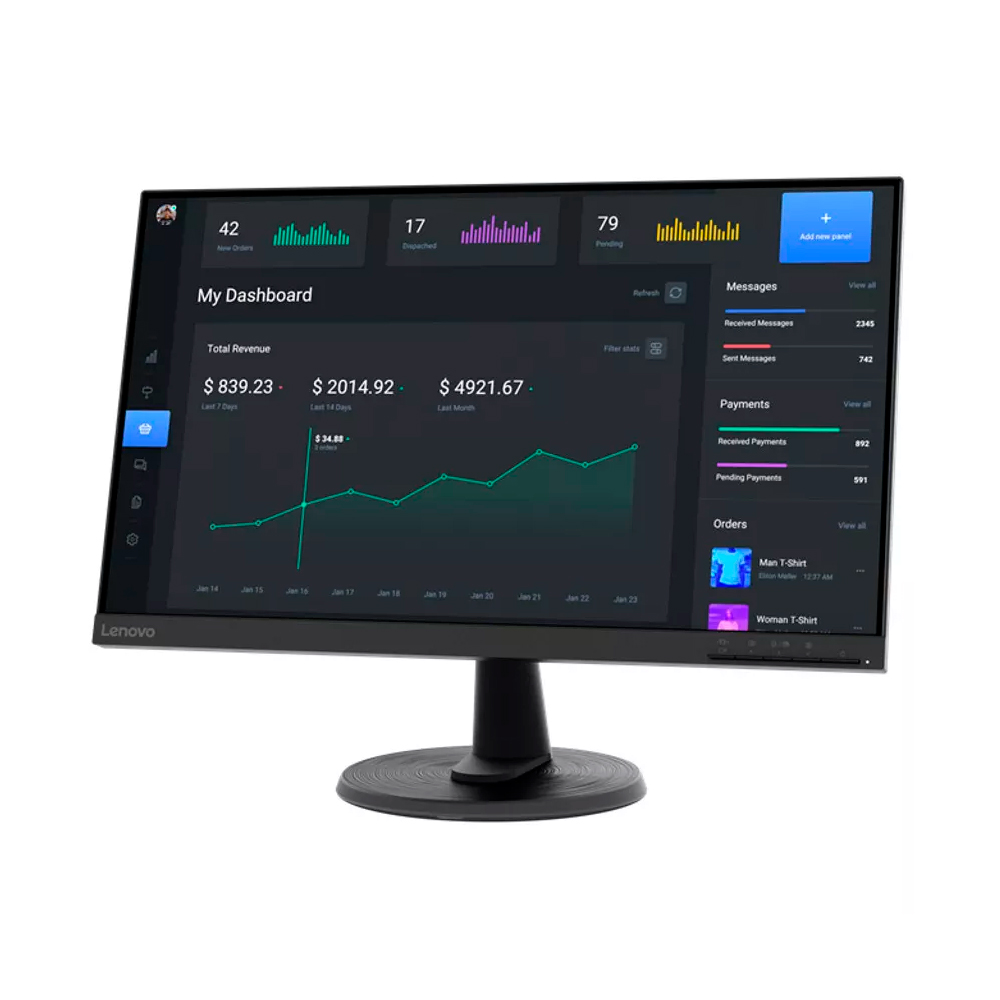 MONITOR LENOVO THINKVISION C24-40 23.8' FHD LED - 3