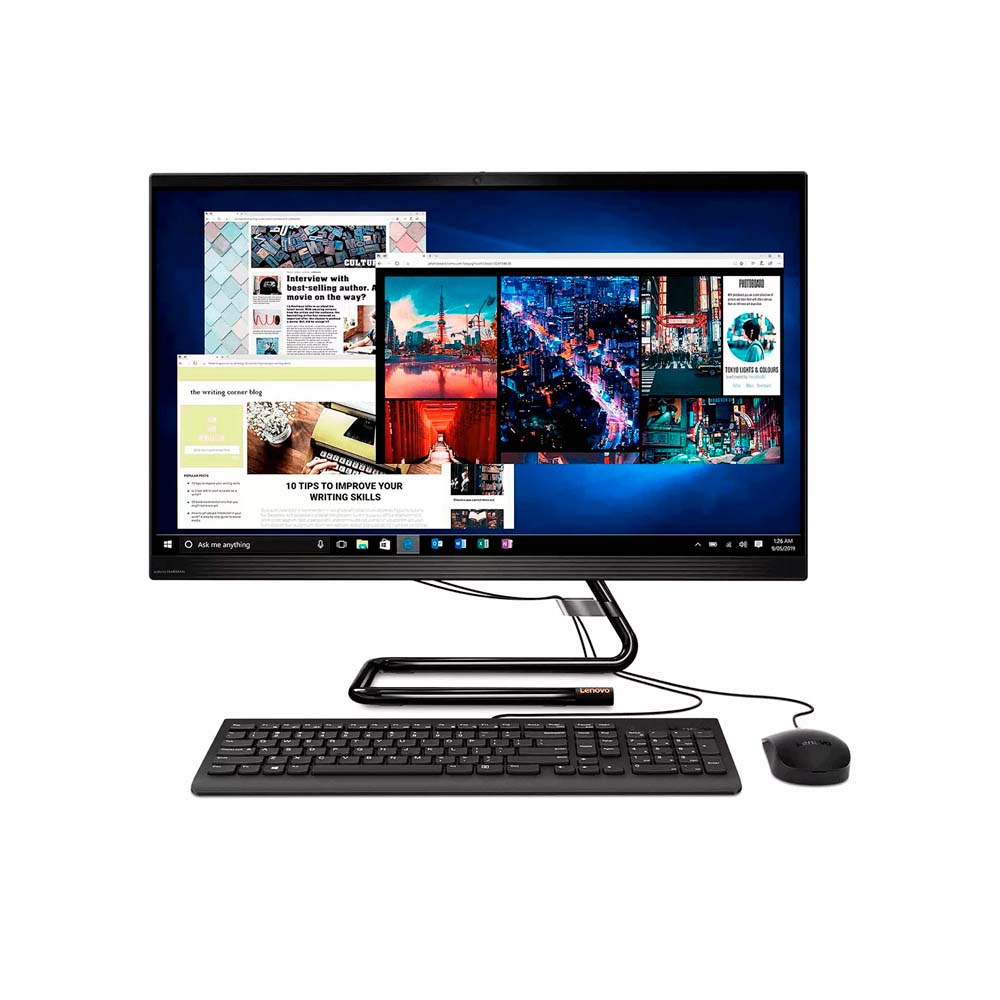 (REACONDICIONADO) ALL IN ONE LENOVO IDEACENTRE 3 RYZEN 7 16 GB SSD 512GB 23,8' FHD WIN 10 PRO - 1