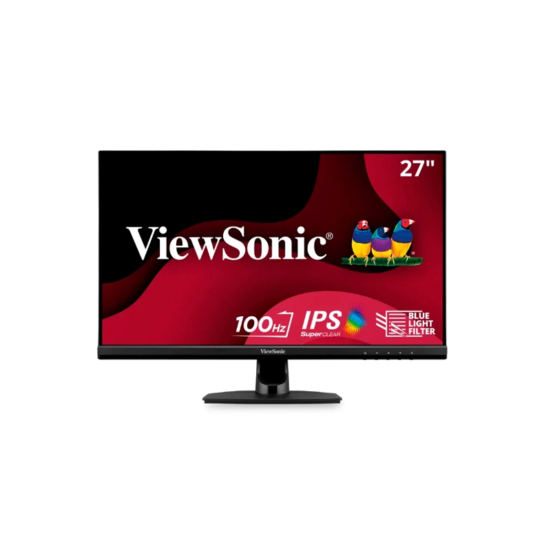 VIEWSONIC VA2714-H 27' IPS FHD 100 HZ 4 MS 300 NITS HDMI + VGA VESA 100×100 - 1
