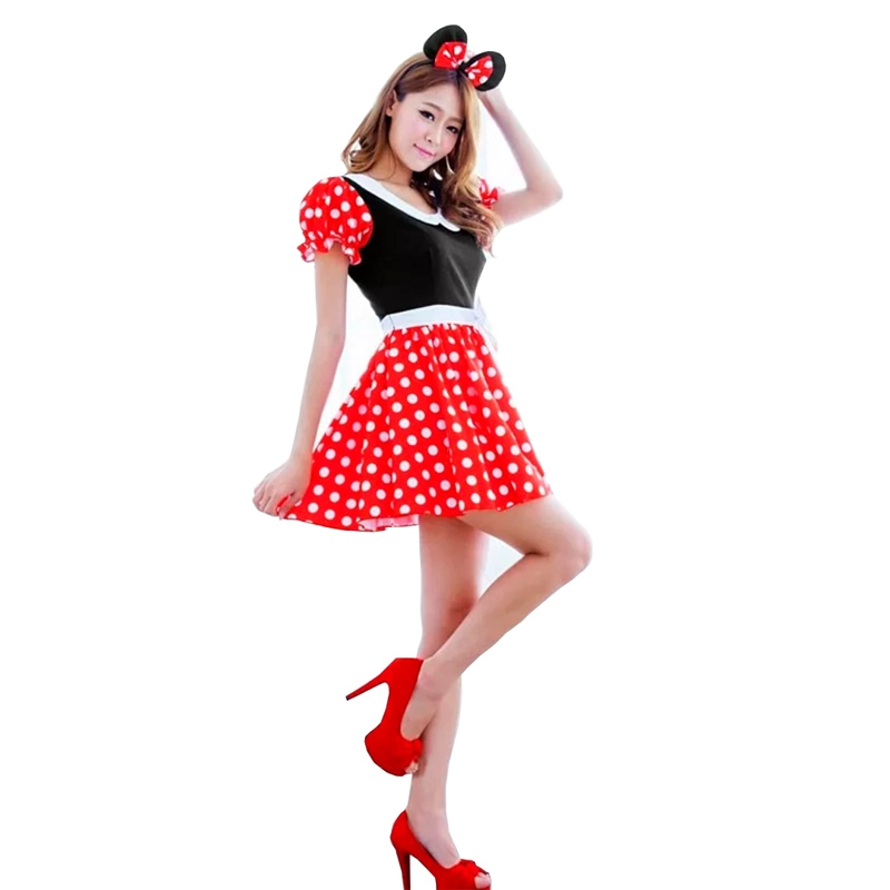 DISFRAZ DE MINNIE MOUSE PARA ADULTO - 1