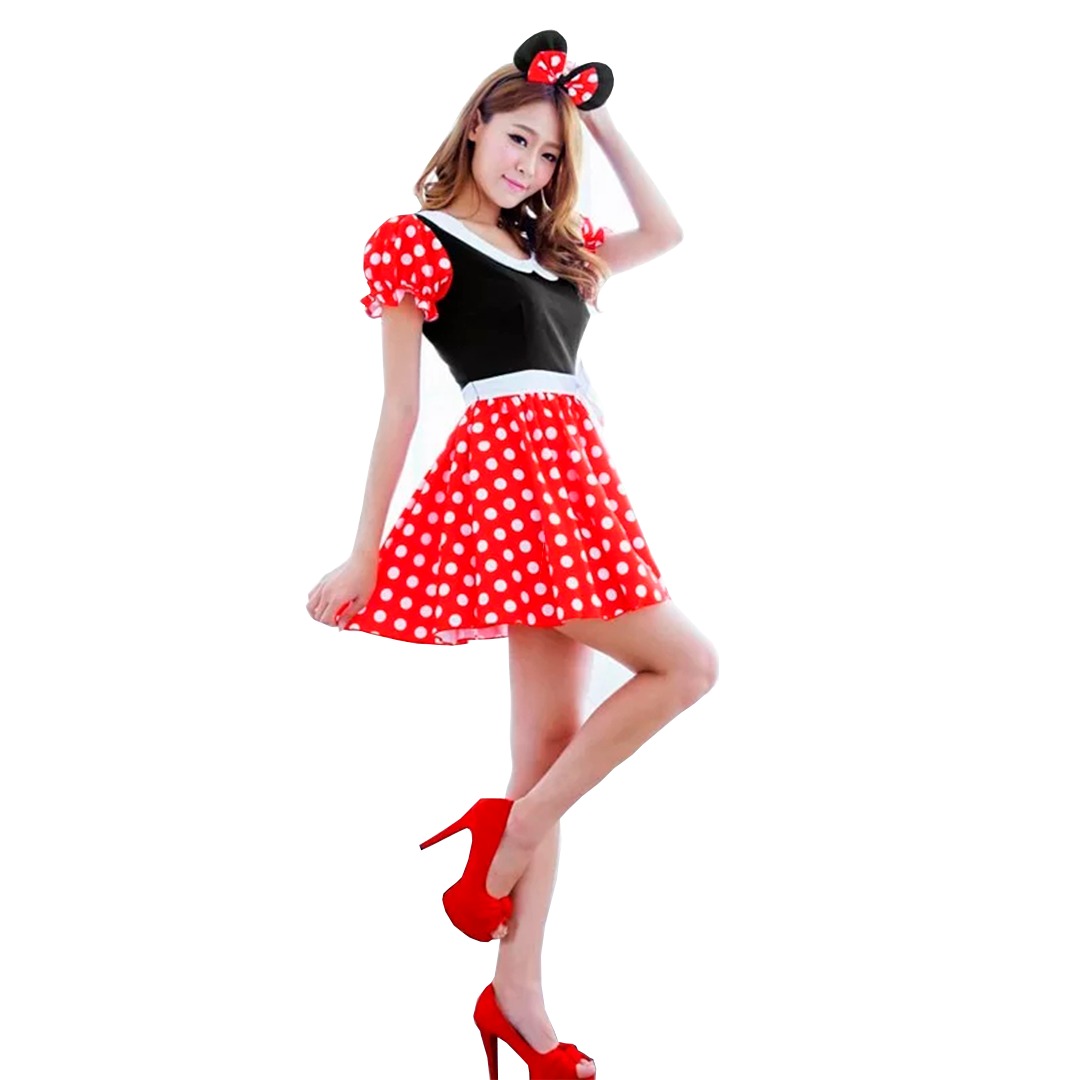 O Disfraz De Minnie Mouse Para Adulto | MercadoLivre