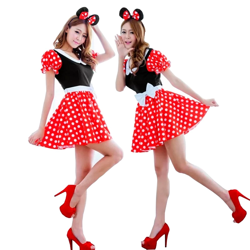 DISFRAZ DE MINNIE MOUSE PARA ADULTO - 2