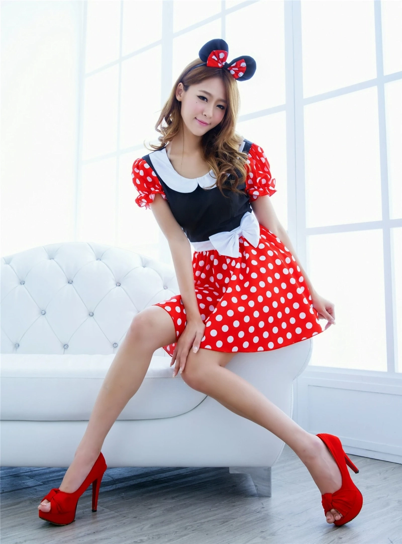 DISFRAZ DE MINNIE MOUSE PARA ADULTO - 4