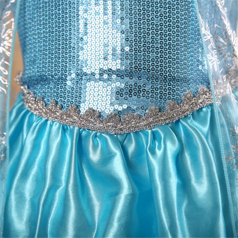 DISFRAZ DE ELSA DE FROZEN PARA NIÑAS - 3