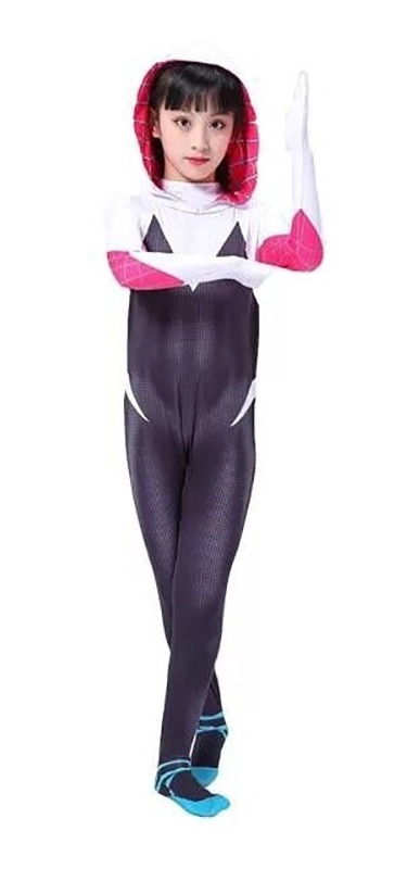 DISFRAZ INFANTIL SPIDER GWEN STACY - 4