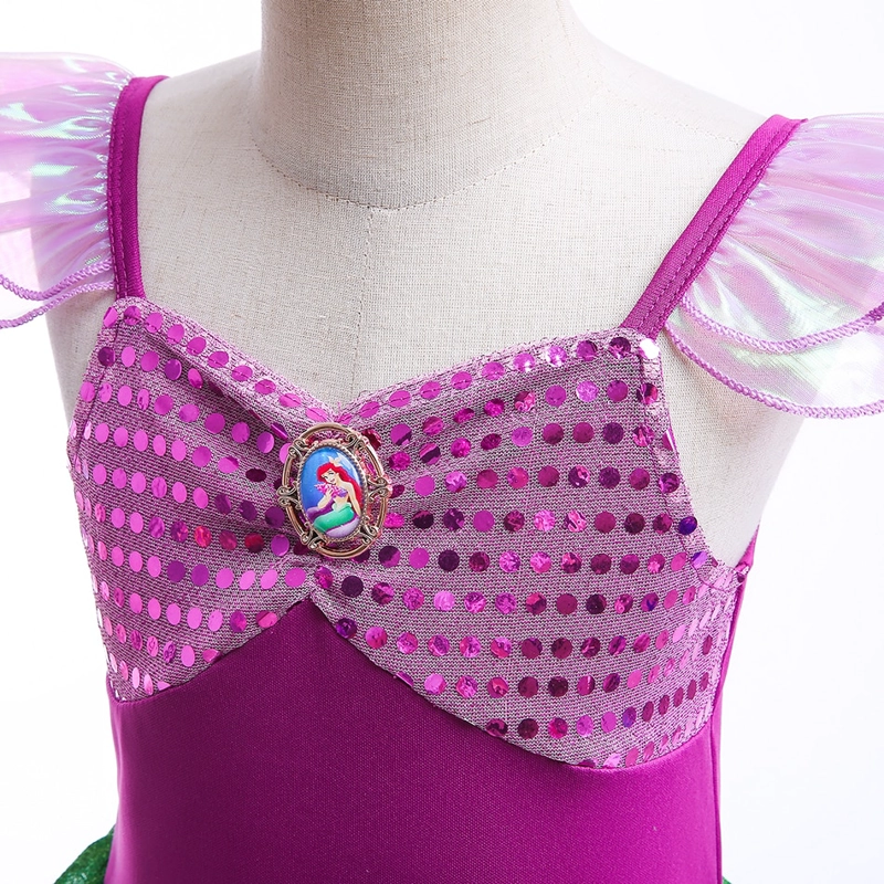 DISFRAZ PRINCESAS SIRENITA ARIEL PARA NIÑA DISNEY - 4
